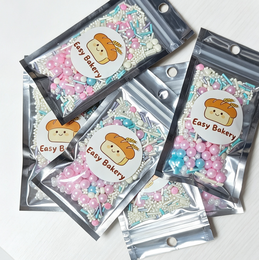 粉色糖珠 Sugar Pink Pearl 2-10mm
