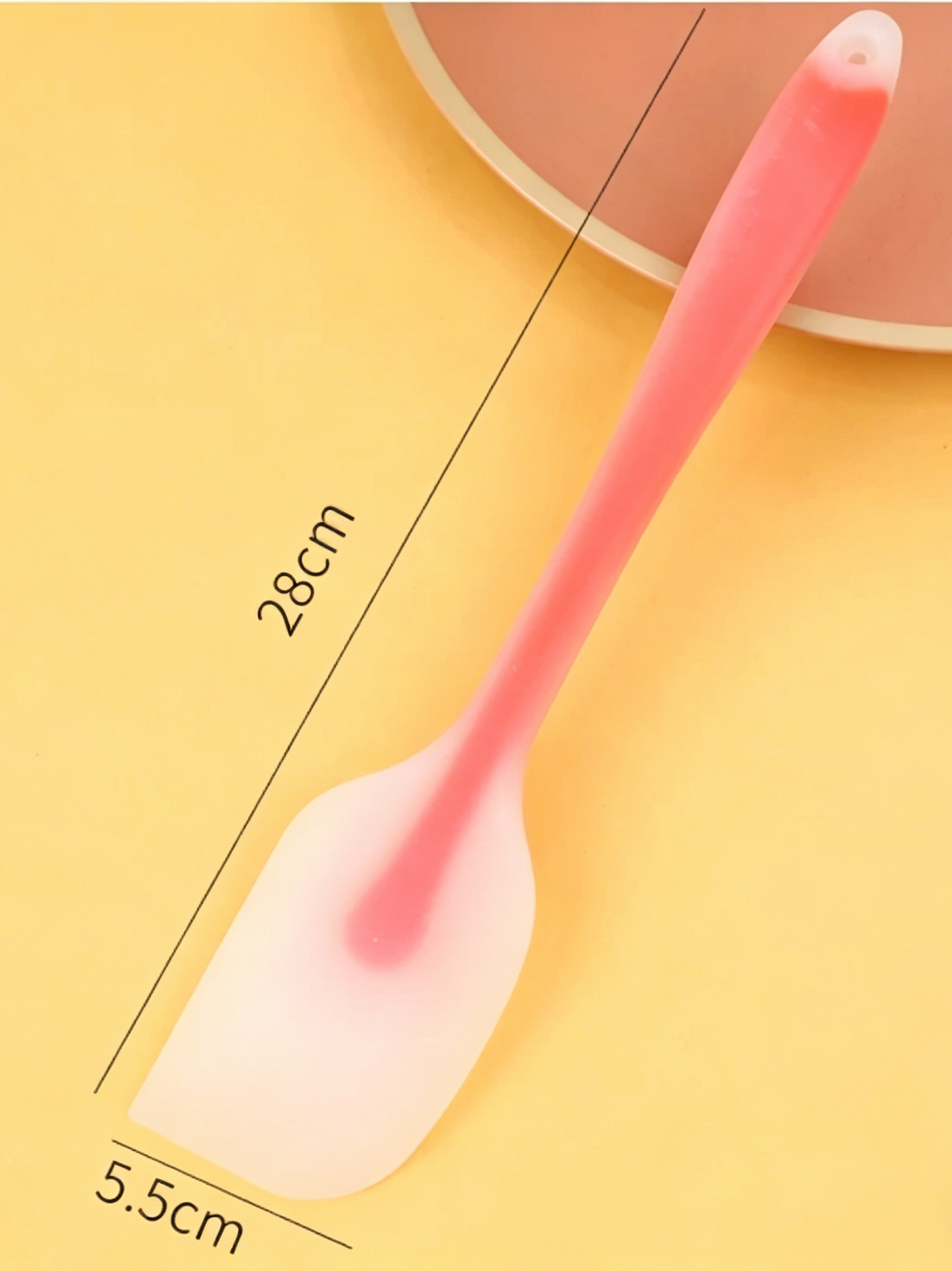 耐高溫一體成型矽膠刮刀 Heat-Resistant One-Piece Silicone Spatula