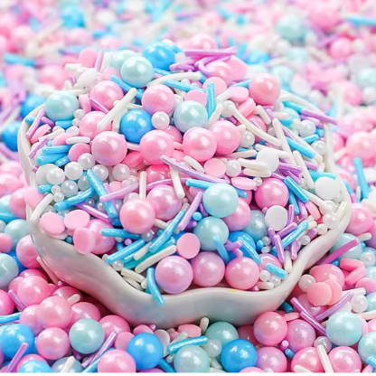 粉色糖珠 Sugar Pink Pearl 2-10mm