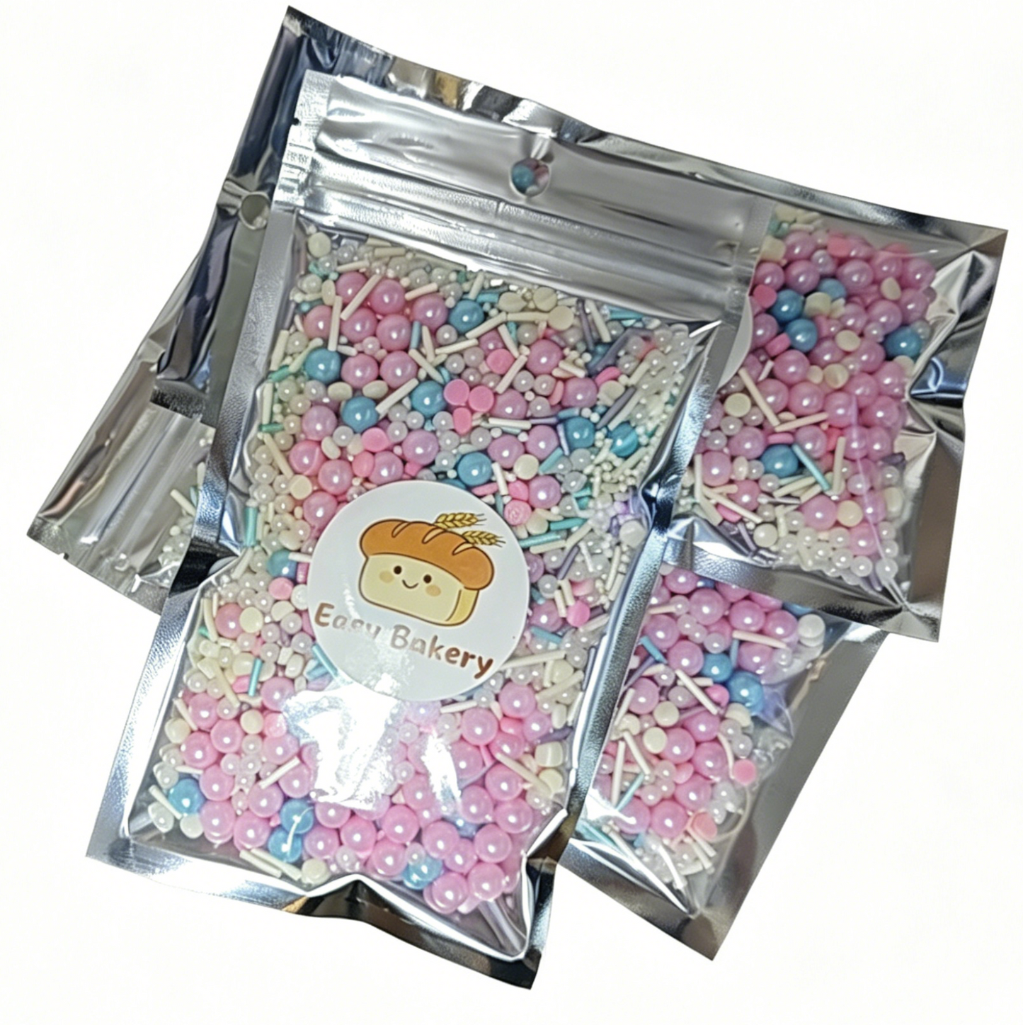 粉色糖珠 Sugar Pink Pearl 2-10mm