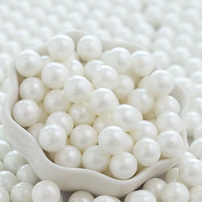白色糖珠 Sugar White Pearl 10mm