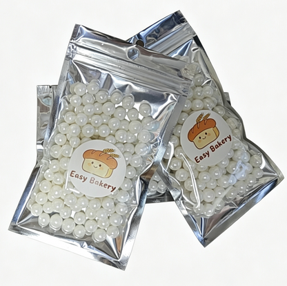 白色糖珠 Sugar White Pearl 10mm