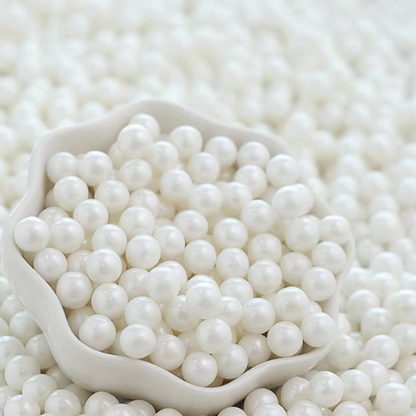 白色糖珠 Sugar White Pearl 7mm
