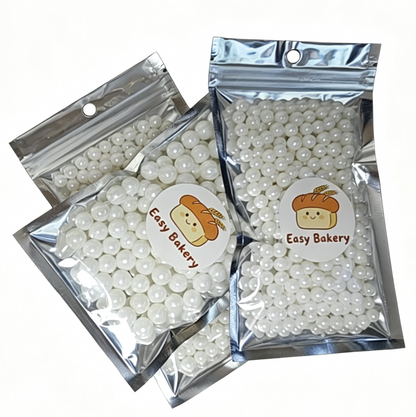 白色糖珠 Sugar White Pearl 7mm