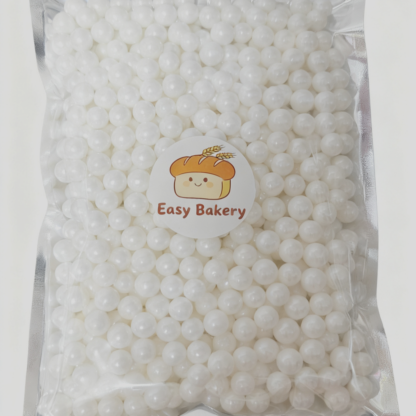 白色糖珠 Sugar White Pearl 10mm