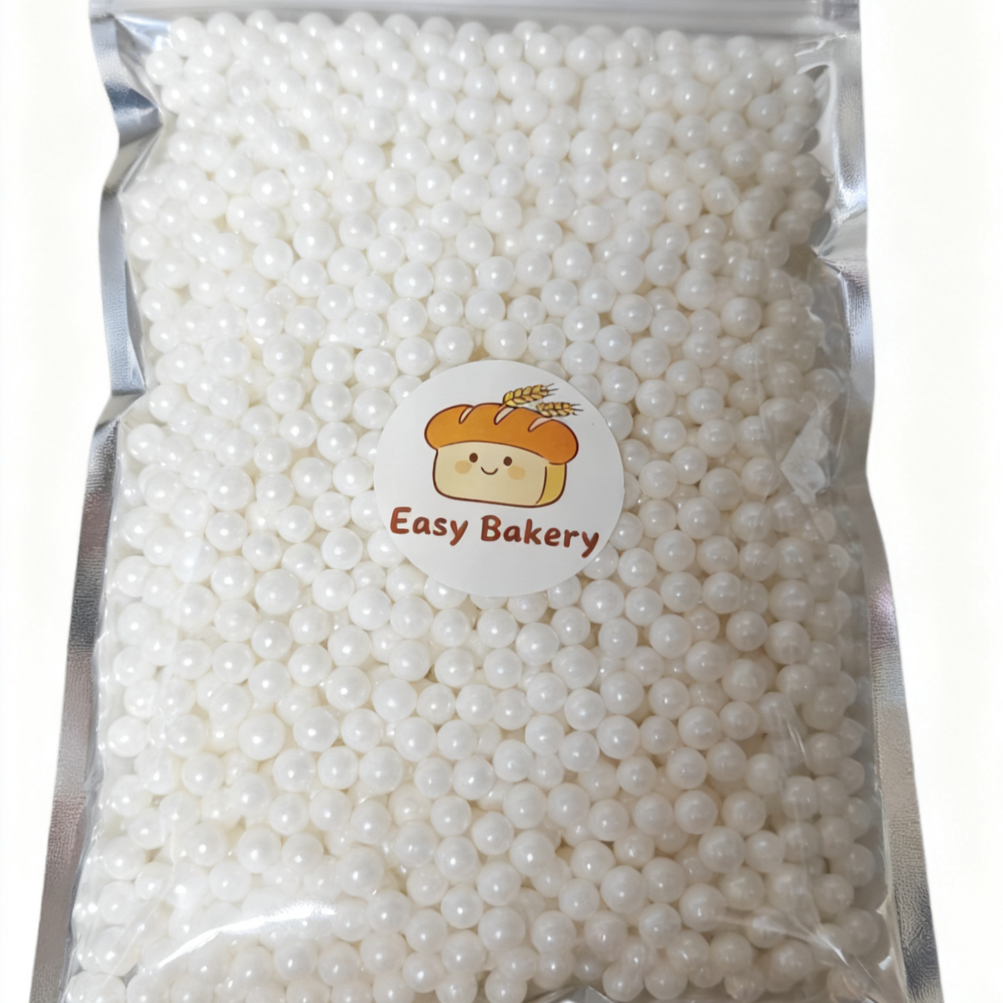 白色糖珠 Sugar White Pearl 7mm