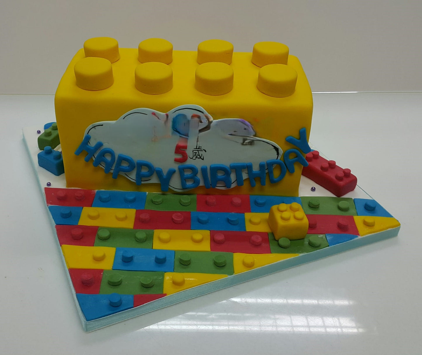 客制化3D蛋糕 - lego